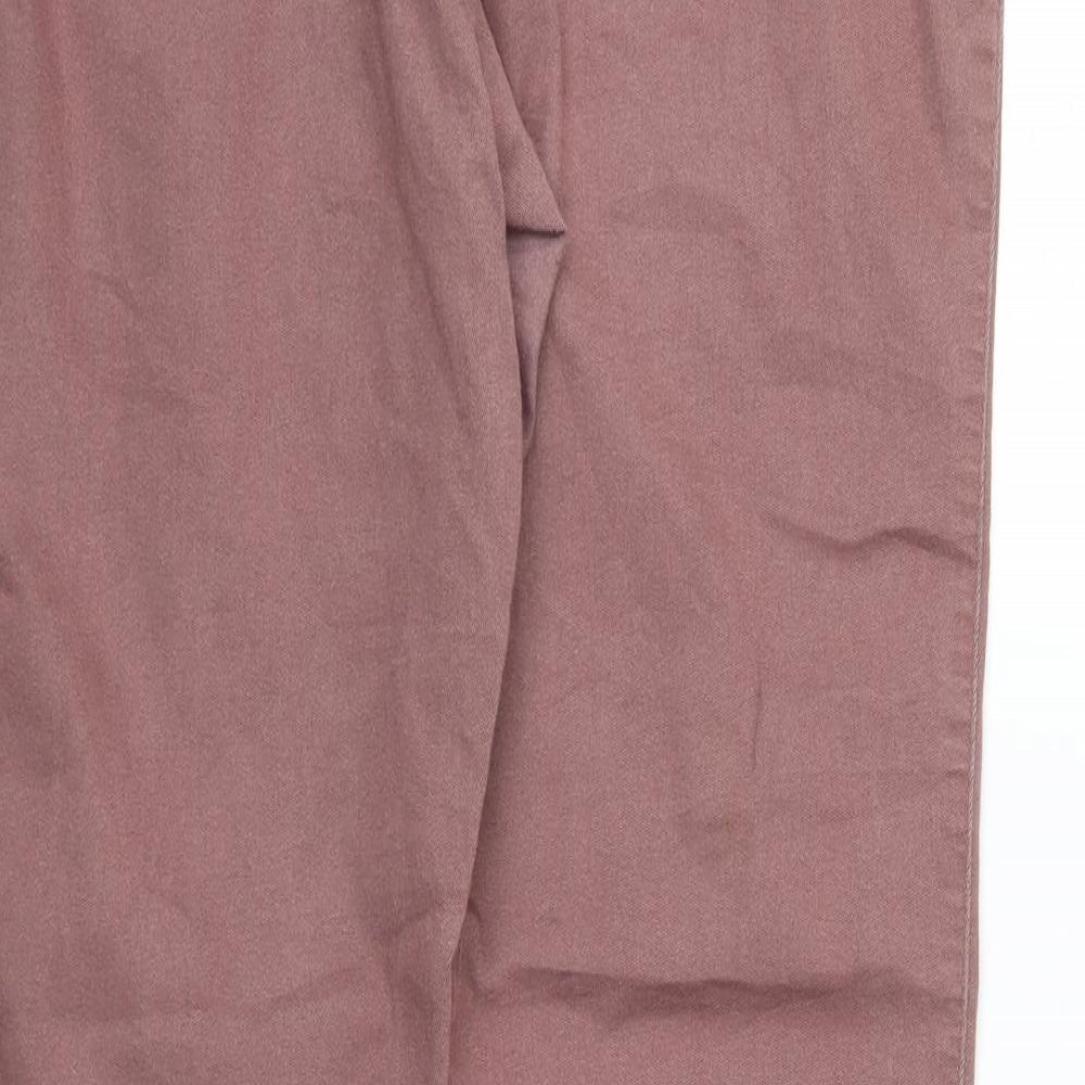 Moda Womens Brown  Denim Straight Jeans Size 16 L28 in