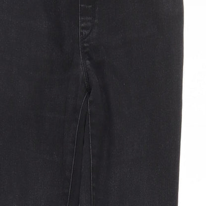George Womens Black  Denim Jegging Jeans Size 8 L28 in