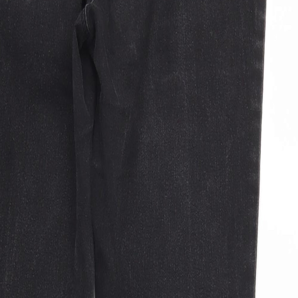 George Womens Black  Denim Jegging Jeans Size 8 L28 in