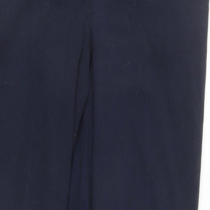 Womens UK Size 12 Dorothy Perkins Regular Fit  Blue Trousers
