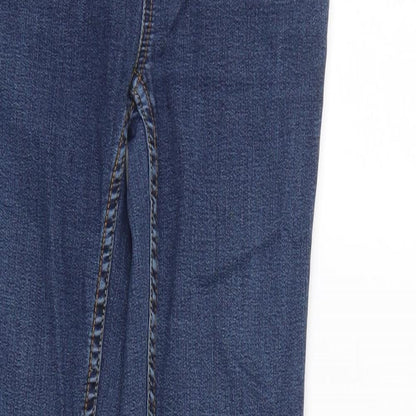 NEXT Womens Blue  Denim Skinny Jeans Size 8 L28 in