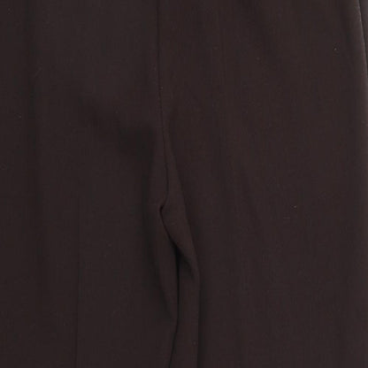 Womens UK Size 14 Marks and Spencer Regular Fit Sweatpants Brown Trousers