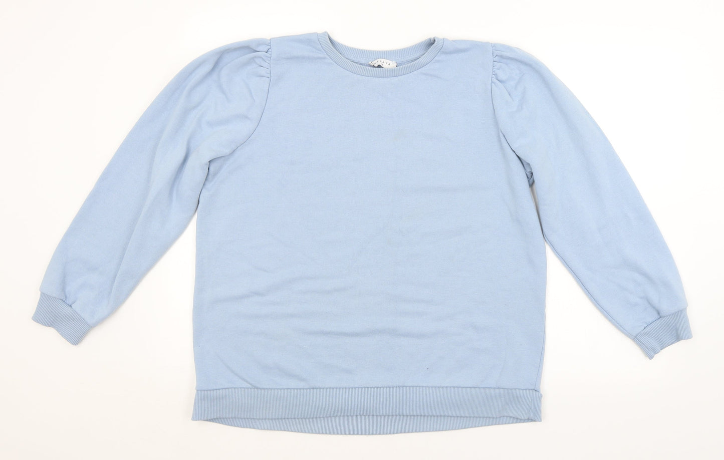 Womens UK Size 14 Papaya Blue Pullover Jumper