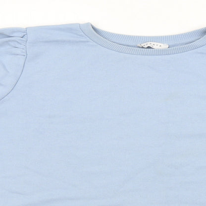 Womens UK Size 14 Papaya Blue Pullover Jumper