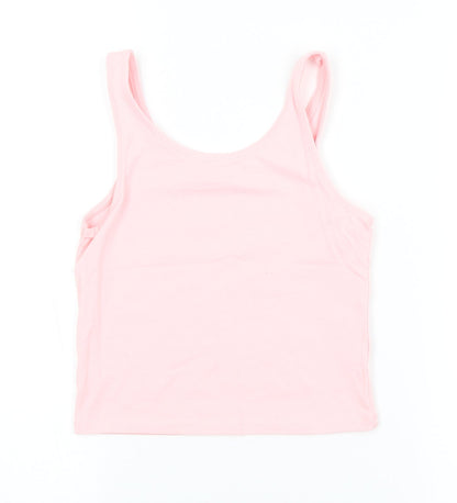 George Girls Pink   Basic Tank Size 8-9 Years