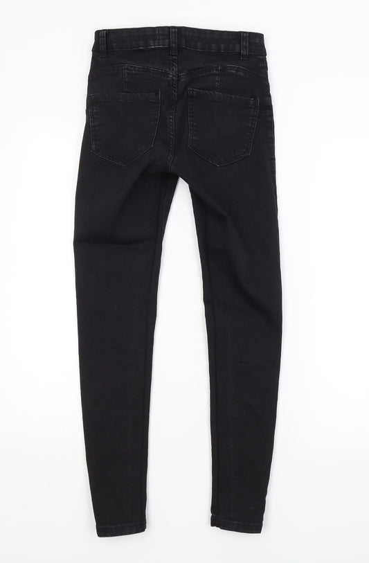 DENIM CO. Womens Black   Skinny Jeans Size 8 L27 in