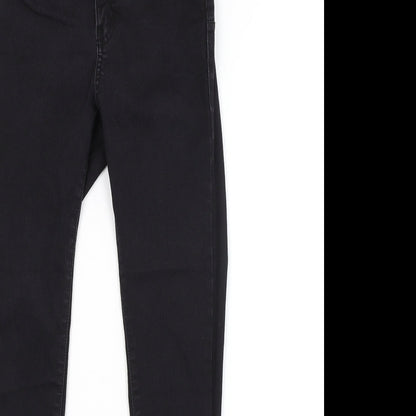 DENIM CO. Womens Black   Skinny Jeans Size 8 L27 in