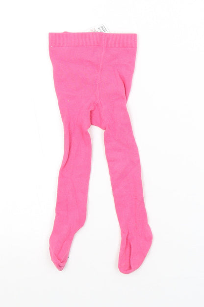 Debenhams Girls Pink   Jogger Leggings Size 12-18 Months