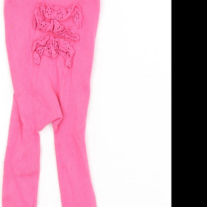 Debenhams Girls Pink   Jogger Leggings Size 12-18 Months