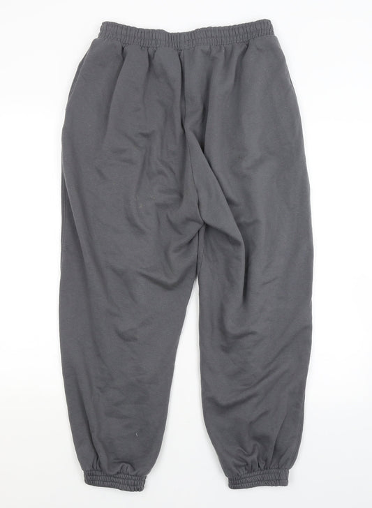 Womens UK Size S H&M Regular Fit Sweatpants Grey Trousers