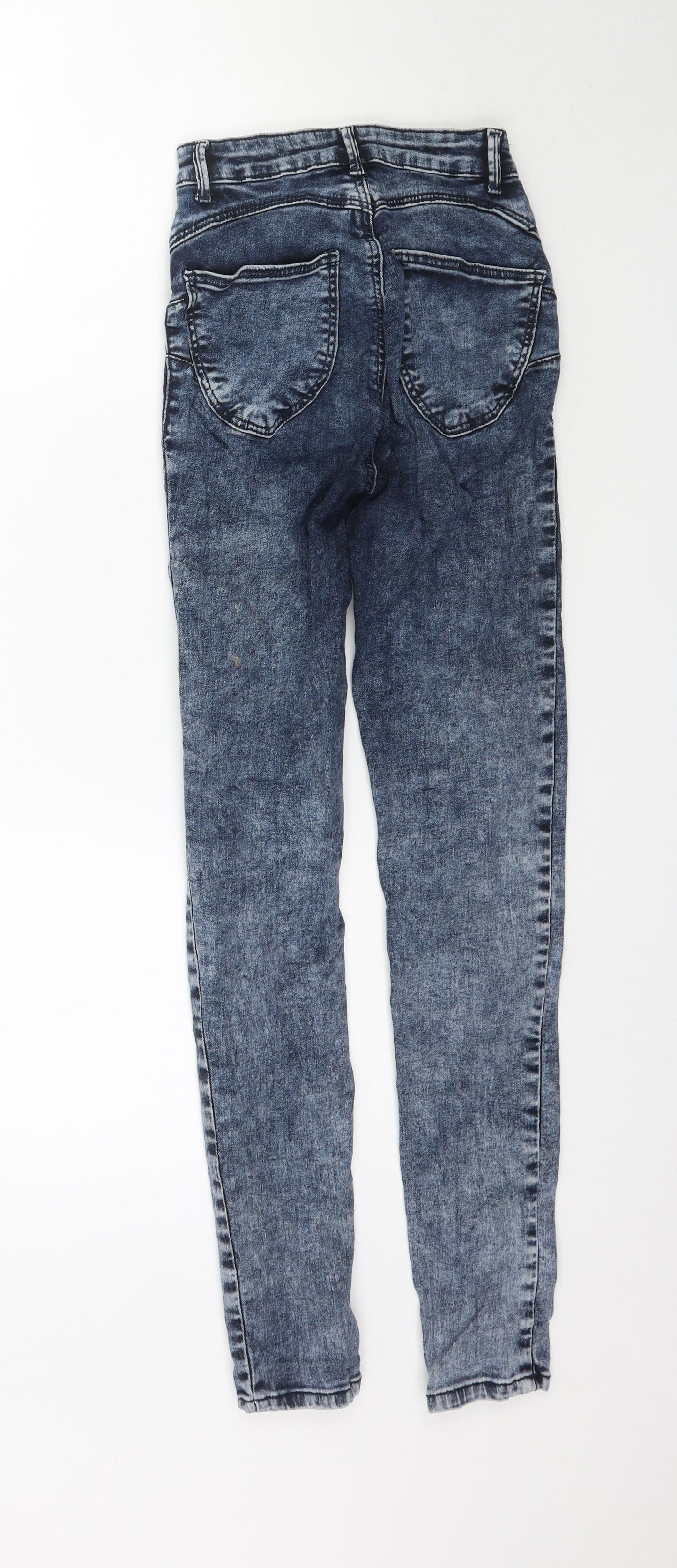 Womens UK Size 6 TALLY WEiJL Regular Fit Skinny Blue Jeans