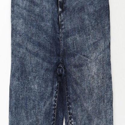 Womens UK Size 6 TALLY WEiJL Regular Fit Skinny Blue Jeans