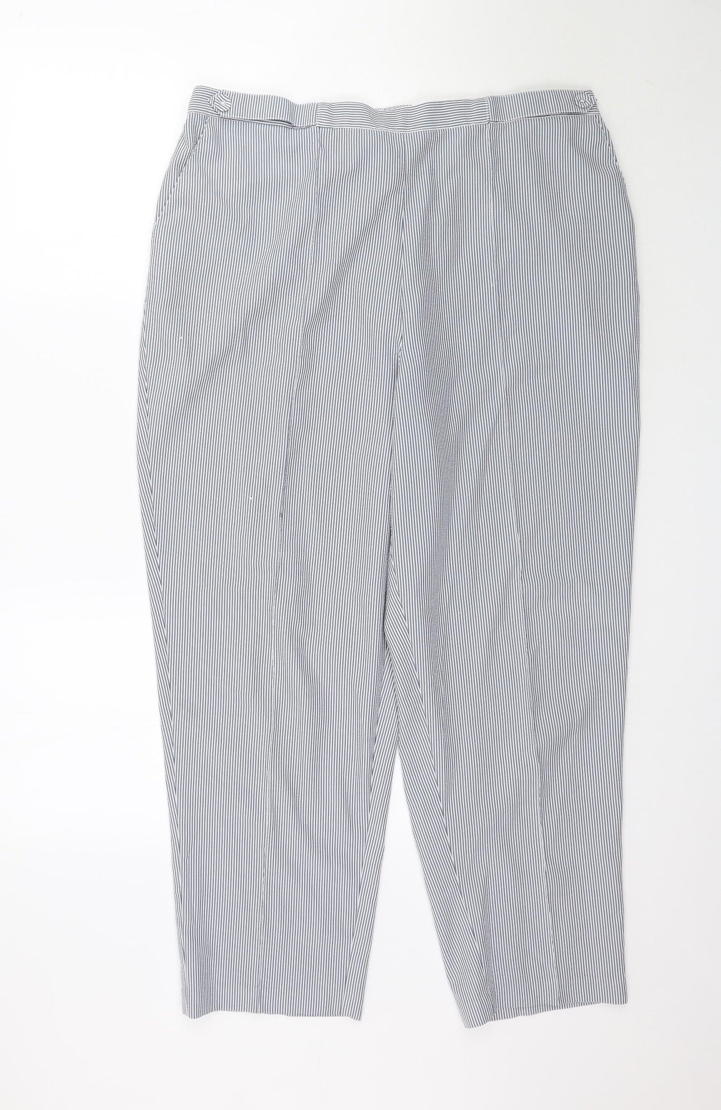 Womens UK Size 20 BM Regular Fit  Grey Trousers