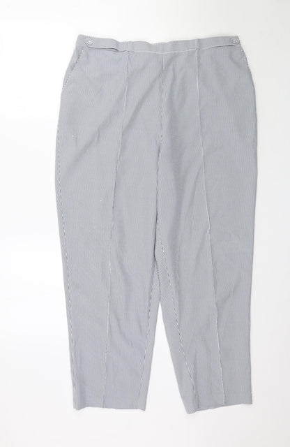 Womens UK Size 20 BM Regular Fit  Grey Trousers