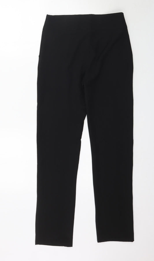 Womens UK Size 8 Reverse Regular Fit  Black Trousers