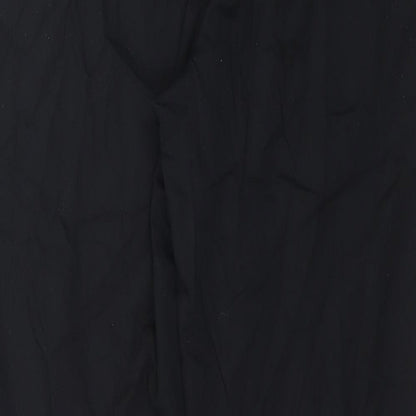 Womens UK Size M Preworn Regular Fit  Black Trousers
