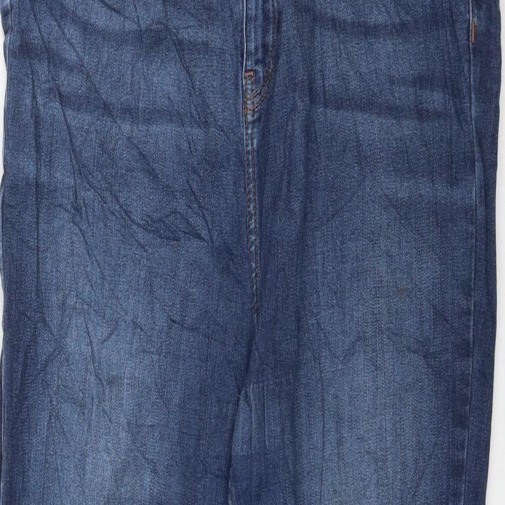 Womens UK Size 34 in Preworn Regular Fit Skinny Blue Jeans