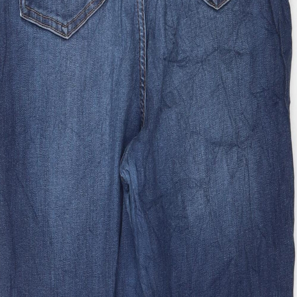 Womens UK Size 34 in Preworn Regular Fit Skinny Blue Jeans