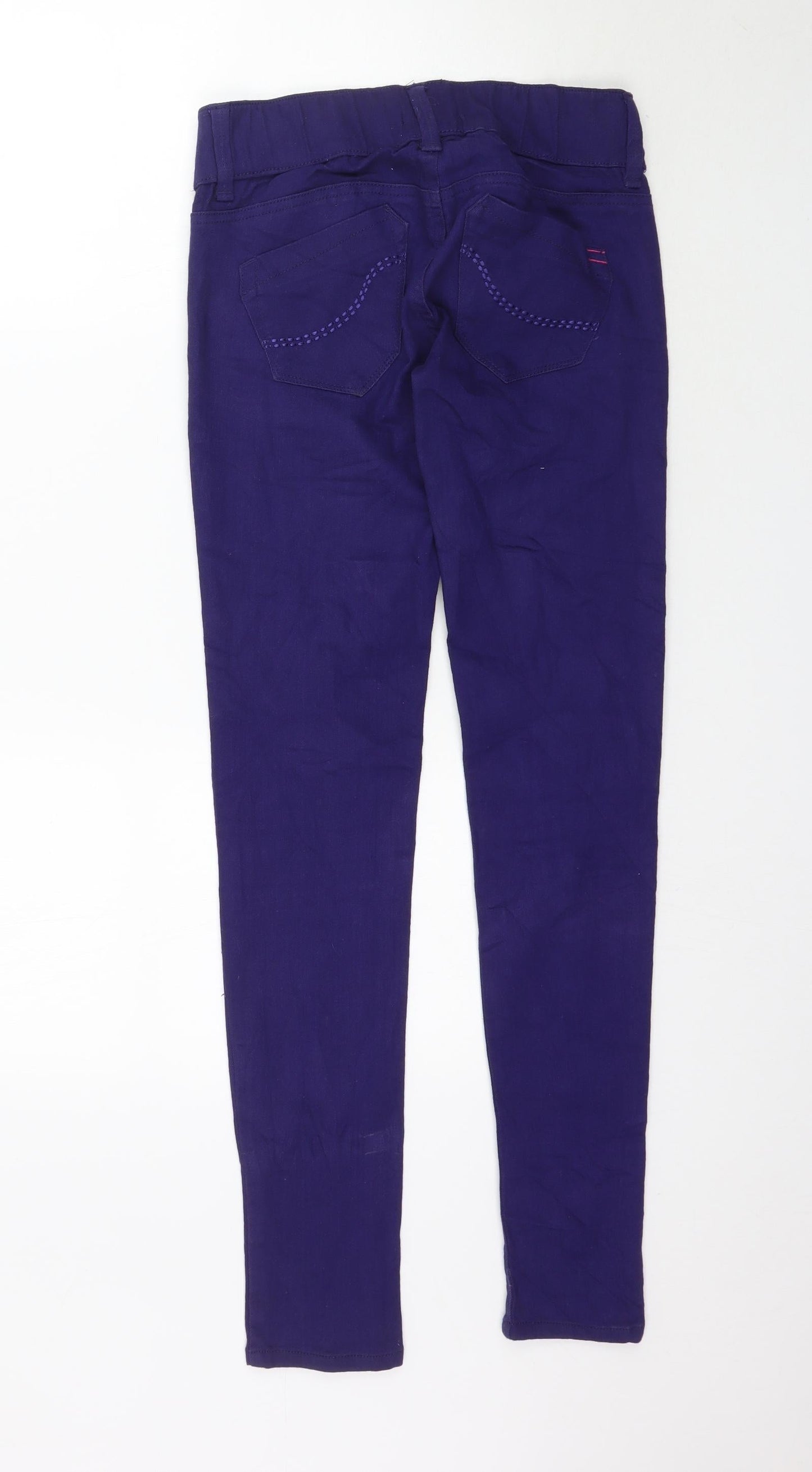 Womens UK Size 8 TALLY WEiJL Regular Fit Jegging Purple Jeans