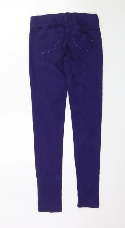 Womens UK Size 8 TALLY WEiJL Regular Fit Jegging Purple Jeans