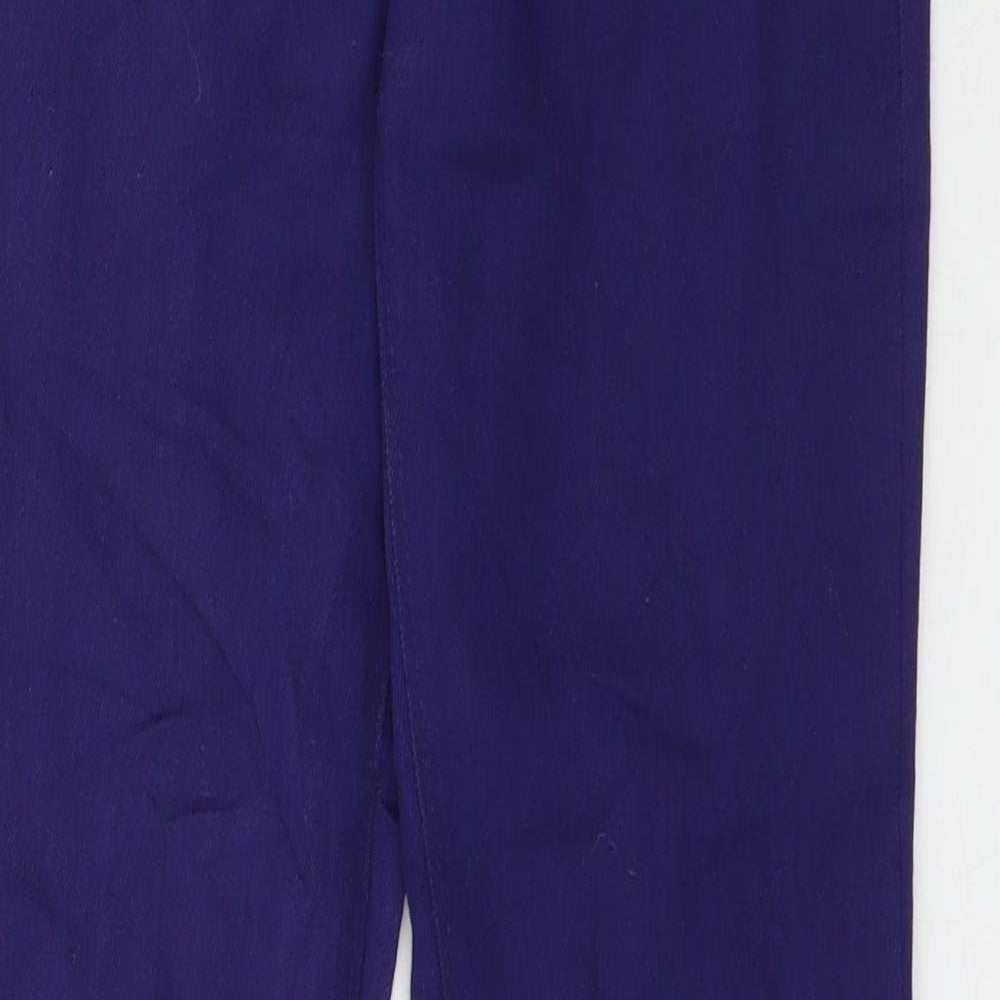Womens UK Size 8 TALLY WEiJL Regular Fit Jegging Purple Jeans