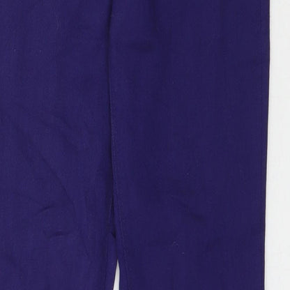 Womens UK Size 8 TALLY WEiJL Regular Fit Jegging Purple Jeans