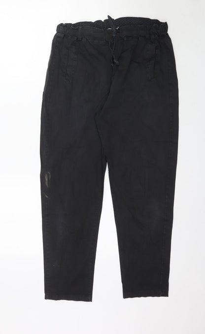Kendy & Fededeign Womens Black   Trousers  Size L L26 in