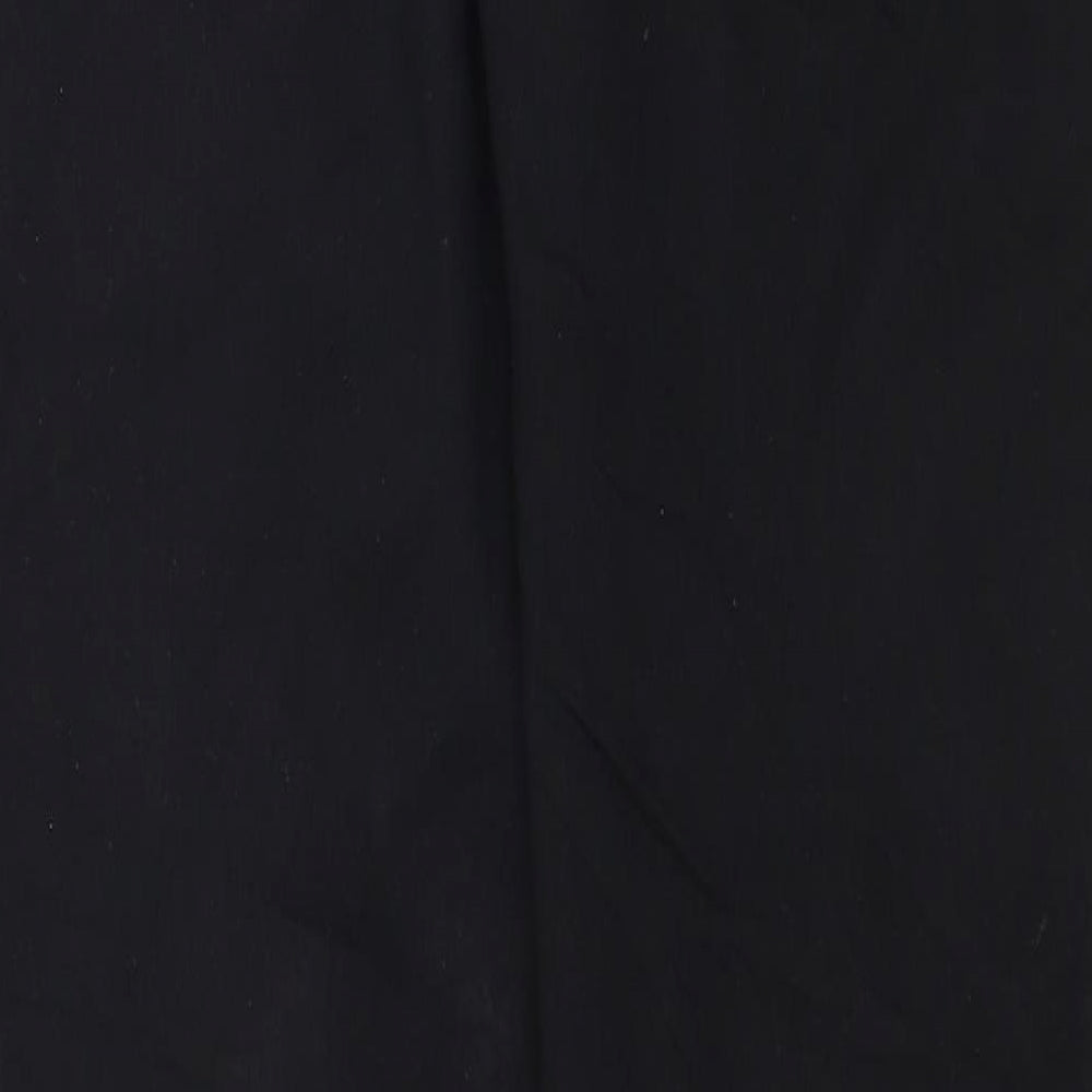 Womens UK Size 4 Royalty Regular Fit Skinny Black Jeans