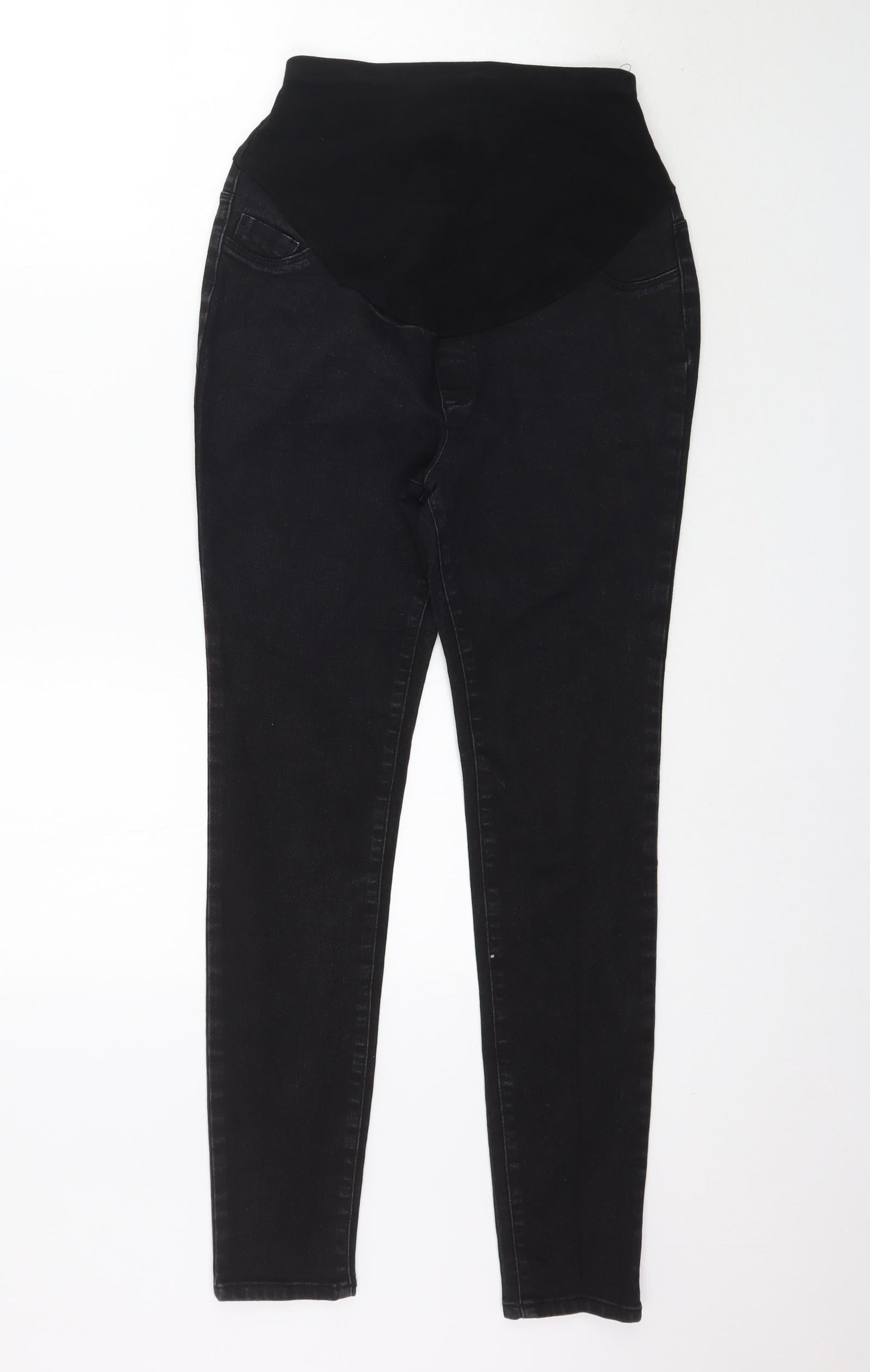 George Womens Black  Denim Skinny Jeans Size 10 L28 in