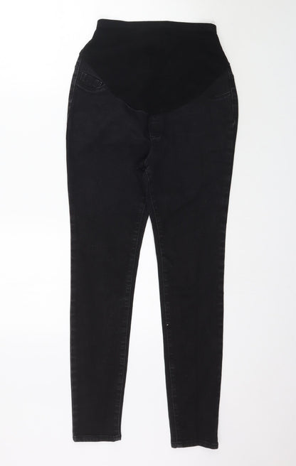 George Womens Black  Denim Skinny Jeans Size 10 L28 in