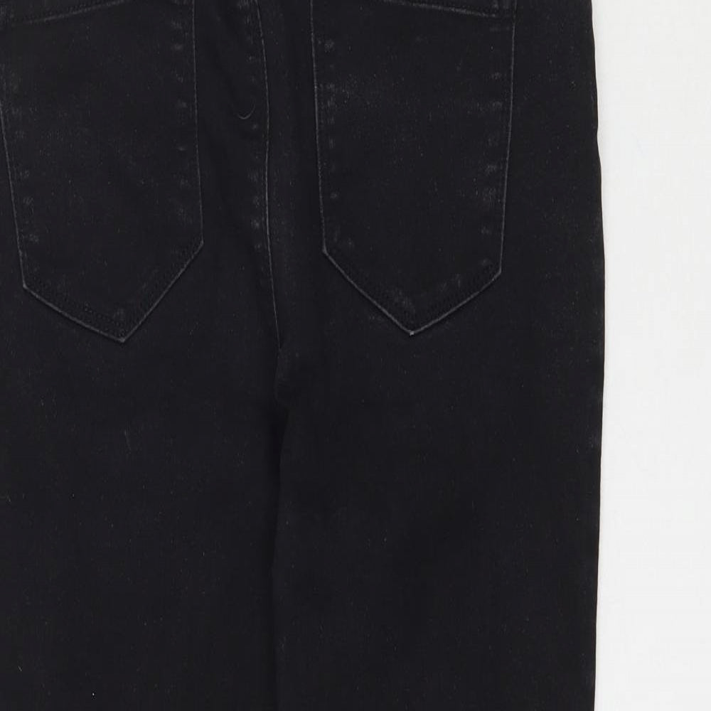 George Womens Black  Denim Skinny Jeans Size 10 L28 in