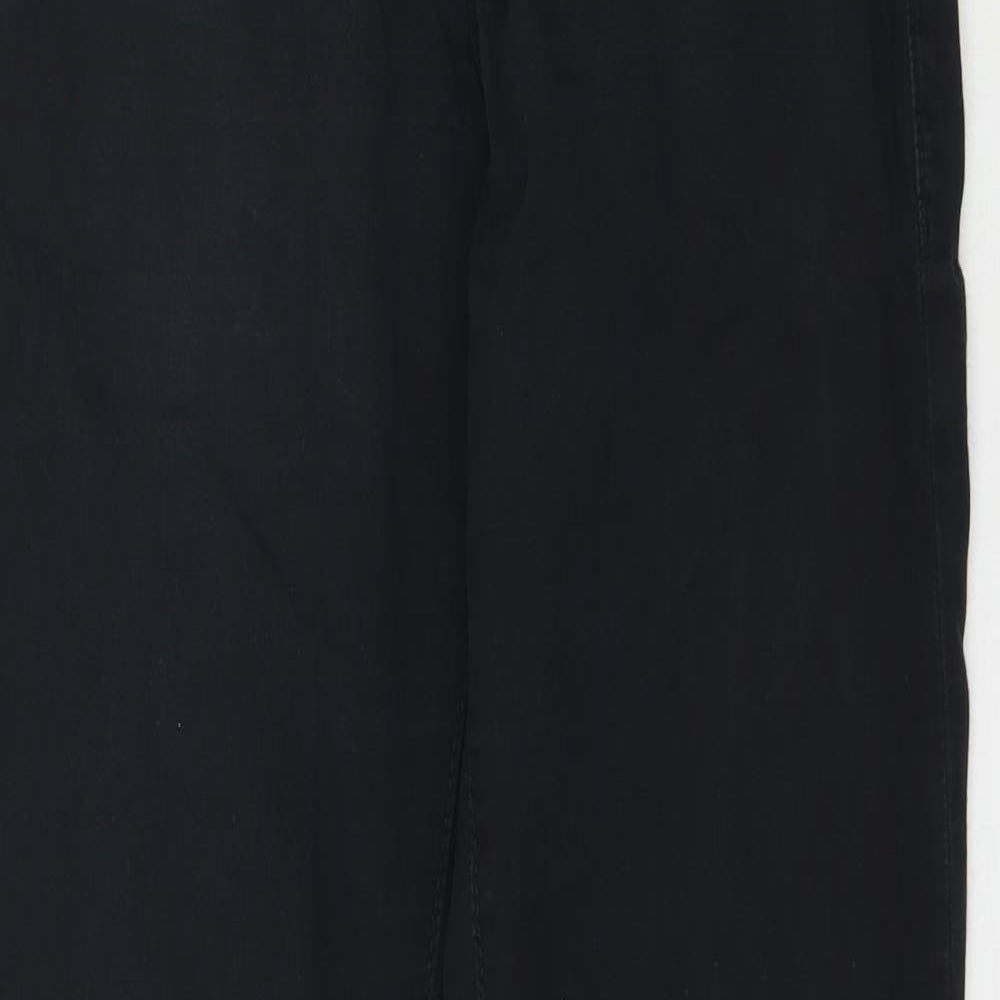 Topshop Womens Black  Denim Skinny Jeans Size 28 in L31 in