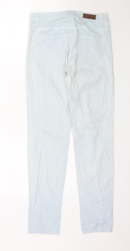 H&M Womens Blue  Denim Skinny Jeans Size 8 L31 in