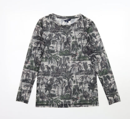 Womens UK Size 8 NEXT Multicoloured Basic Blouse