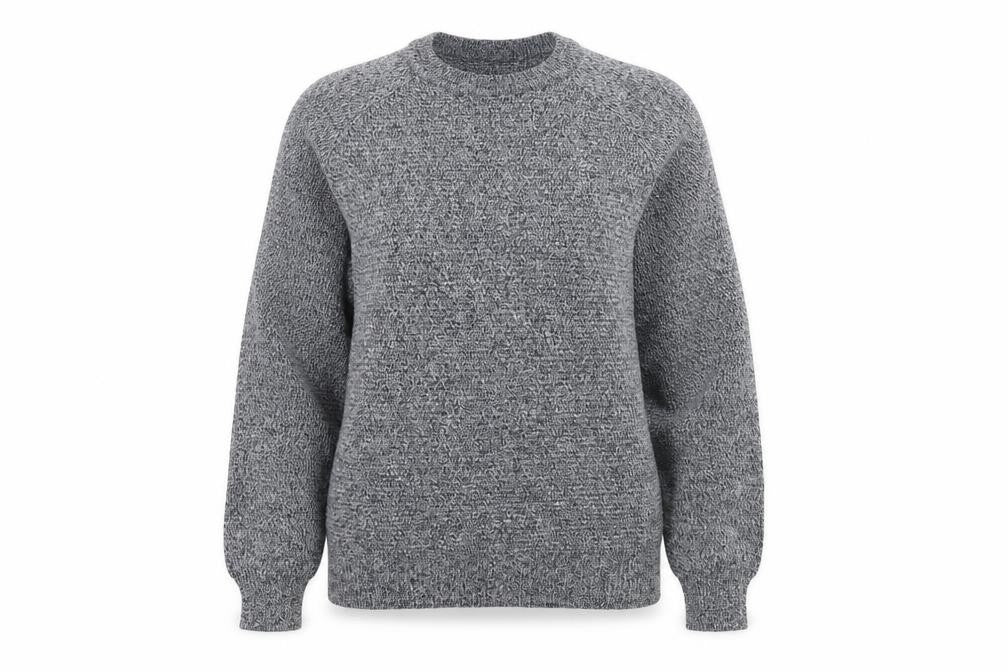 Womens UK Size S Red Herring Grey Pullover Jumper