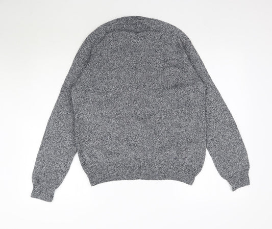 Womens UK Size S Red Herring Grey Pullover Jumper