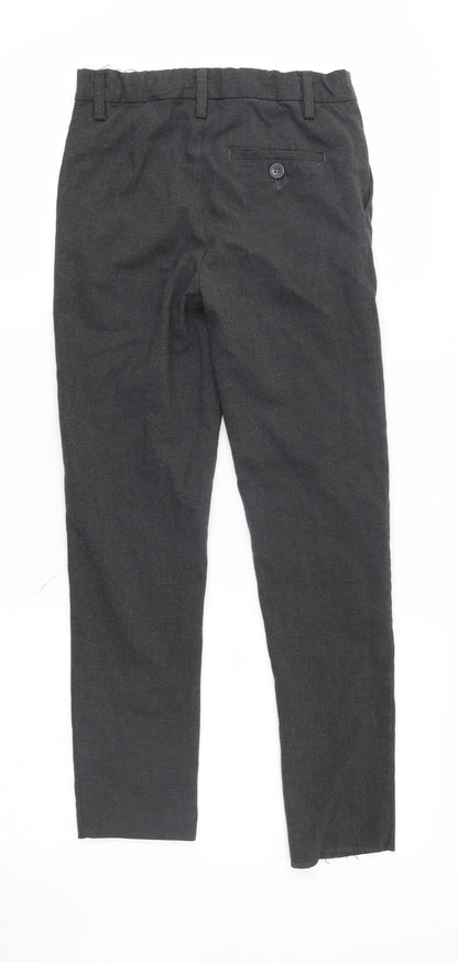 NEXT Boys Grey   Chino Trousers Size 10 Years