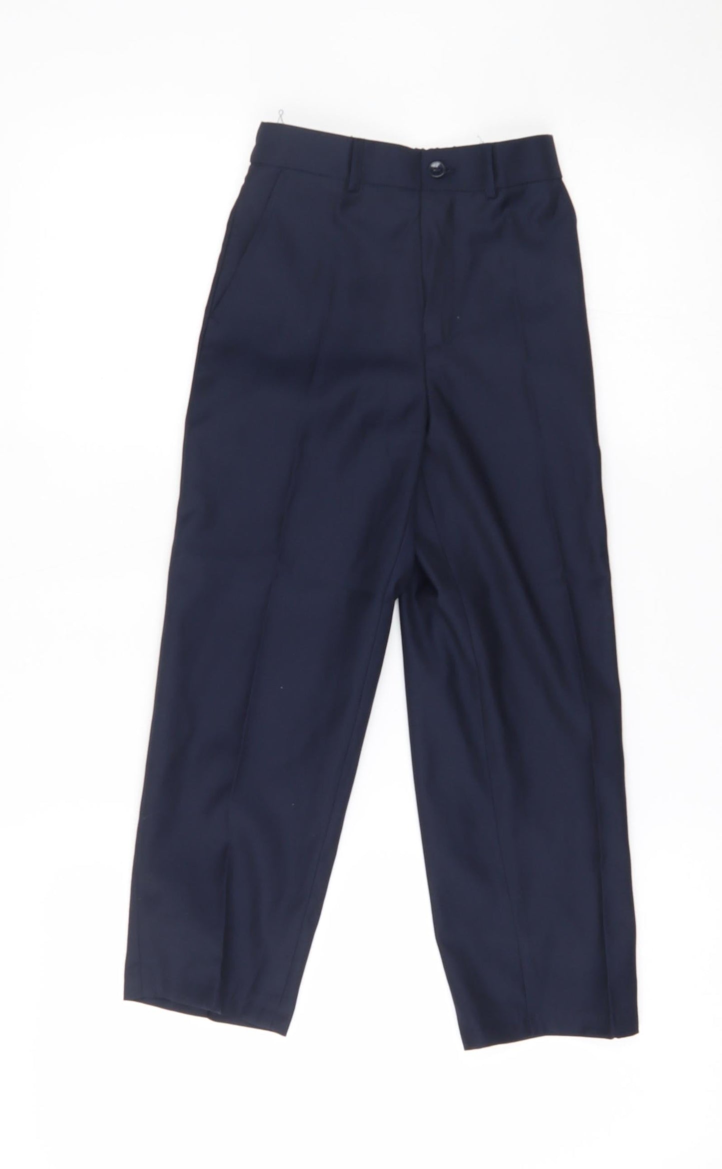Preworn Girls Blue   Chino Trousers Size 7 Years