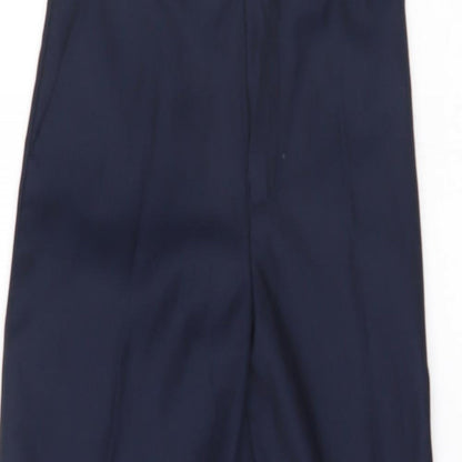 Preworn Girls Blue   Chino Trousers Size 7 Years