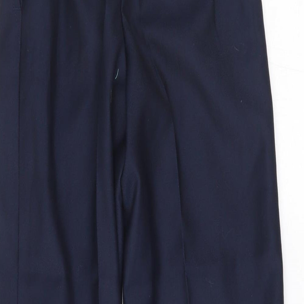 Preworn Girls Blue   Chino Trousers Size 7 Years