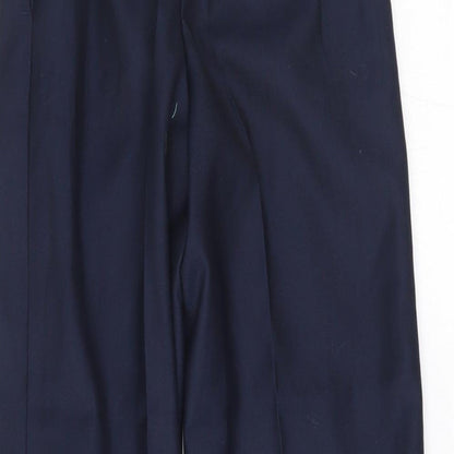 Preworn Girls Blue   Chino Trousers Size 7 Years