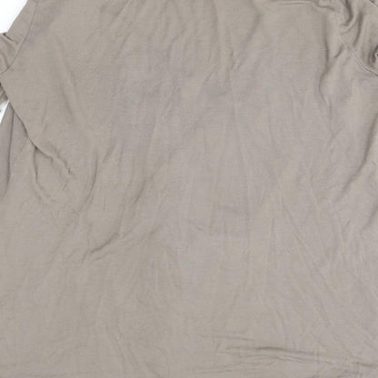 Womens UK Size 16 tg Grey Wrap Jumper