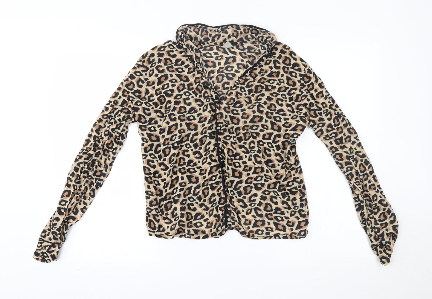 ASOS Womens Beige Animal Print   Nightshirt Size 8