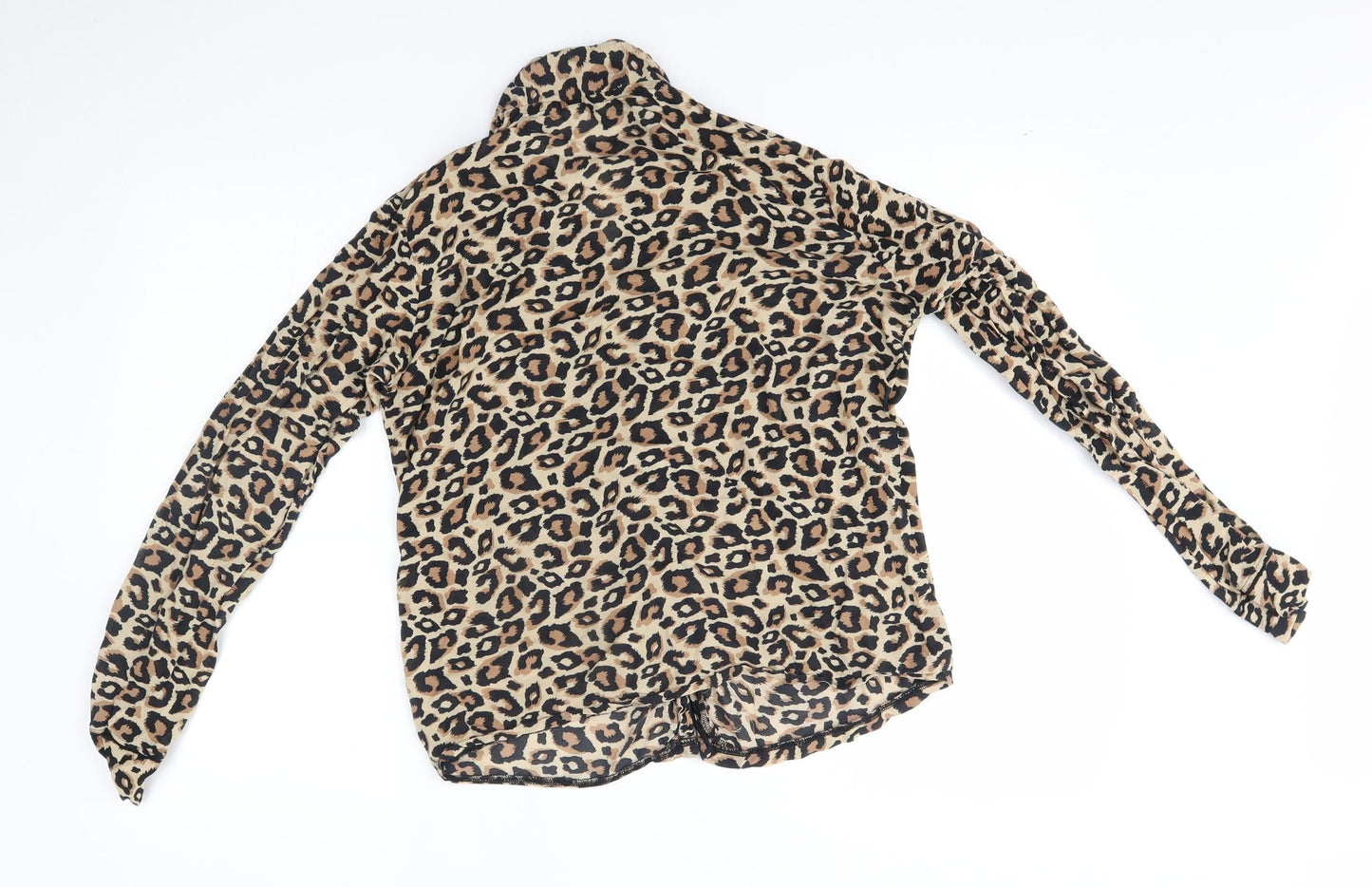 ASOS Womens Beige Animal Print   Nightshirt Size 8
