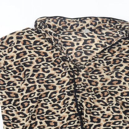 ASOS Womens Beige Animal Print   Nightshirt Size 8