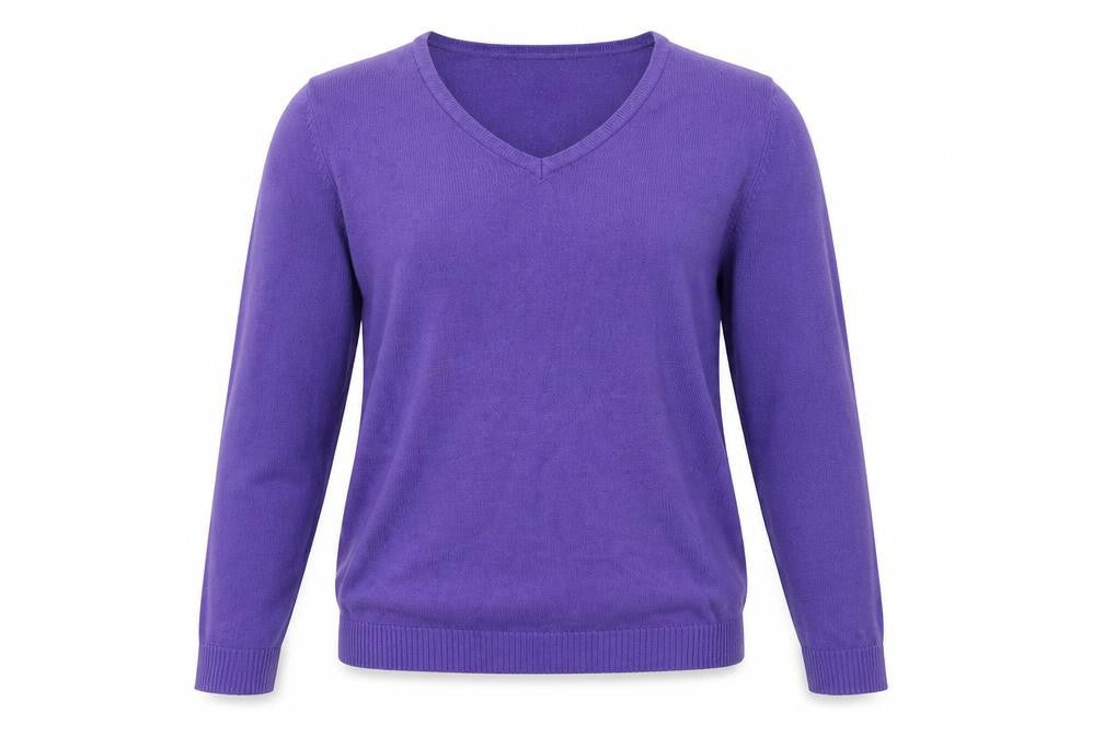 pure & natural Womens Purple   Pullover Jumper Size 12