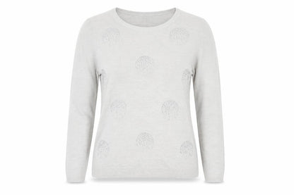 Womens UK Size 14 M&S Grey Pullover Jumper