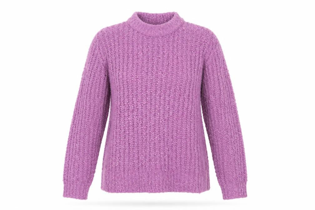 Womens UK Size 14 M&S Purple Pullover Jumper