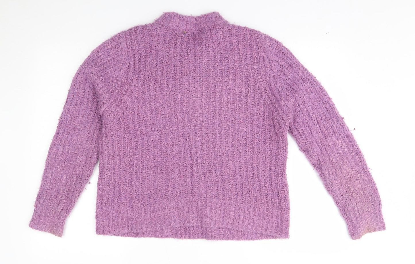 Womens UK Size 14 M&S Purple Pullover Jumper