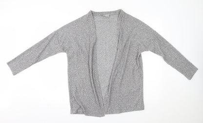 Womens UK Size 10 Jeff&co Grey Cardigan Jumper